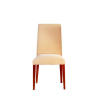 Cadeira com estrutura em madeira de faia. Acabamento na cor mel e verniz acetinado.